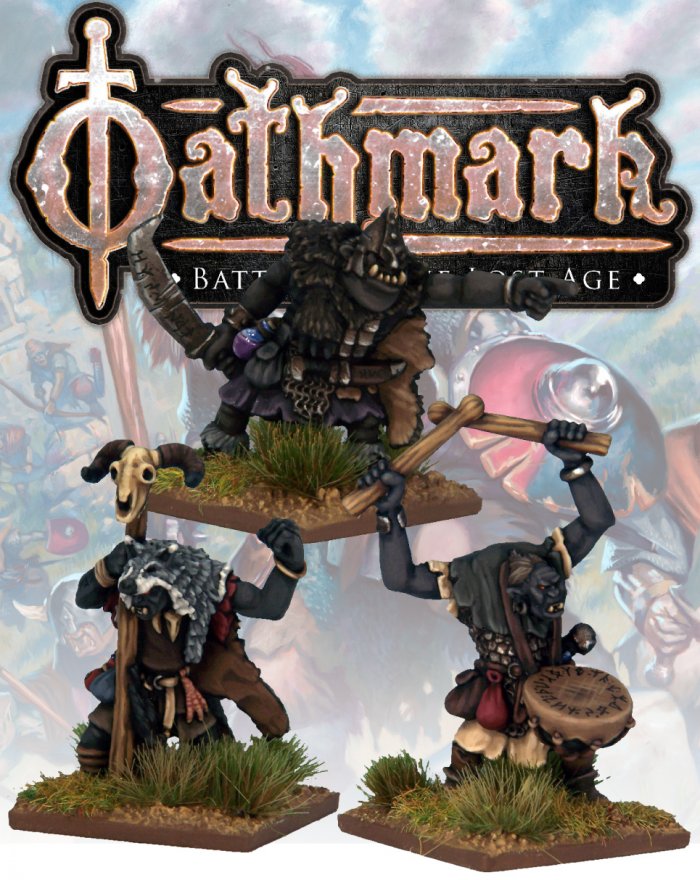 Oathmark: Great Goblin, Shaman, Drummer