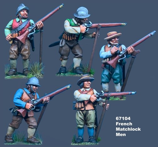 CC-67104 French Matchlock Men