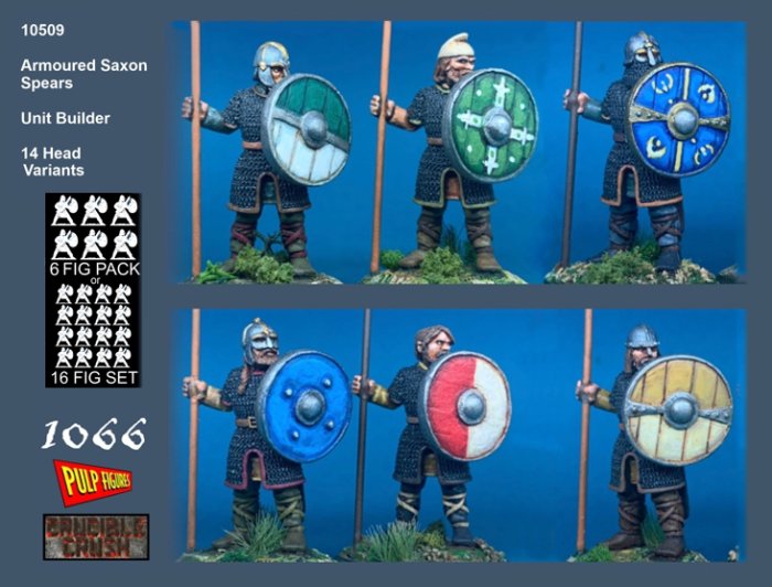 10510 Unarmoured Saxon Spears Unit Builder