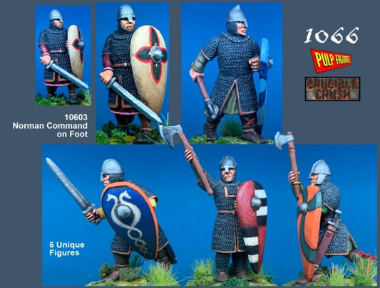 10603 Norman Commanders On Foot