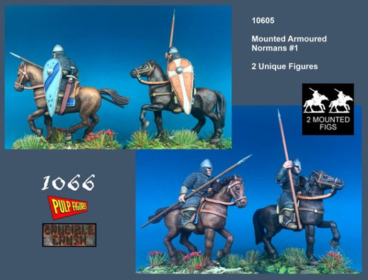 10605 Mounted Norman Knights #1