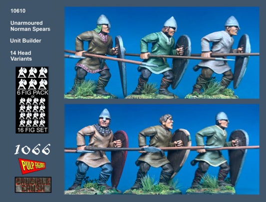 10610 Unarmoured Norman Spears Unit Builder