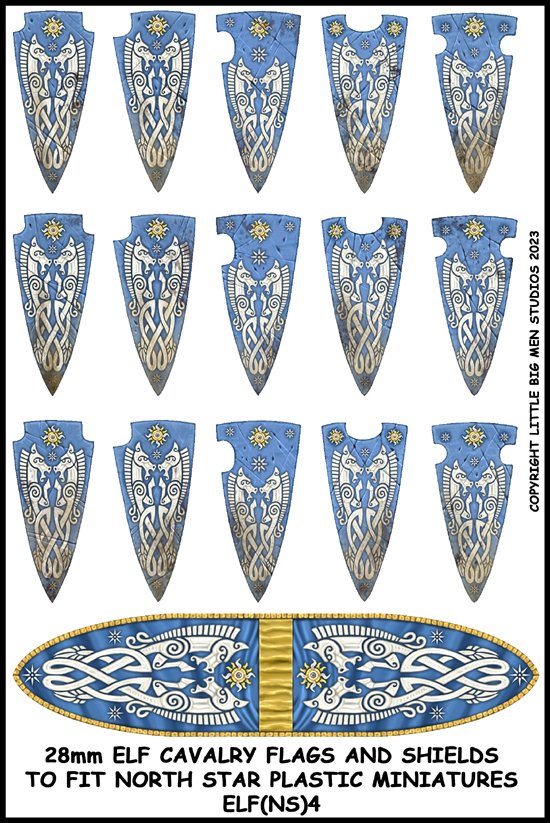 Oathmark: Elf Flags Shields & Quivers 4