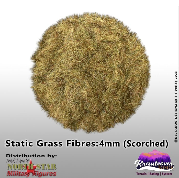 KCS-4104 Static Grass Scorched 4mm