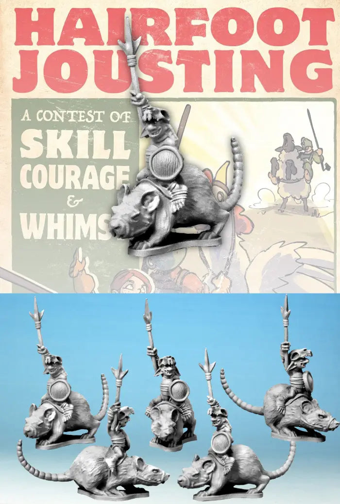 Wartnose Jouster Riding a Rat