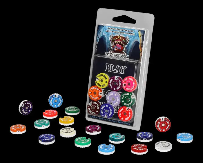 WT-2509R7 - Trackers / Counters 25mm 0-9 (7 Trackers per package)
