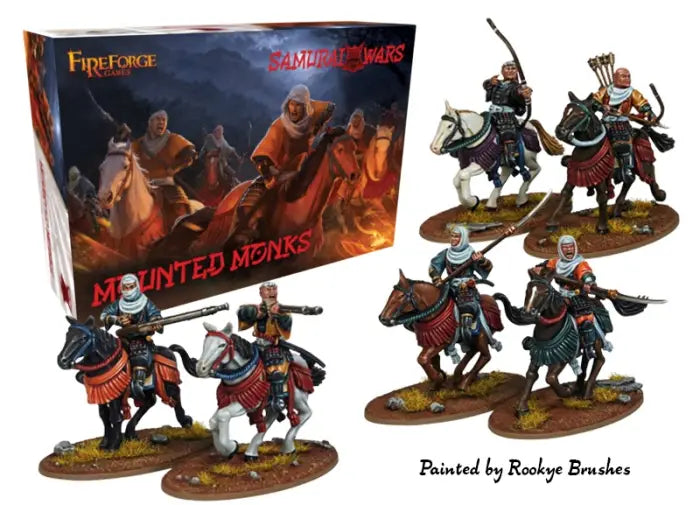 MOUNTED WARRIOR MONKS