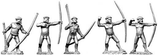 C17 Botocudo Indian Archers