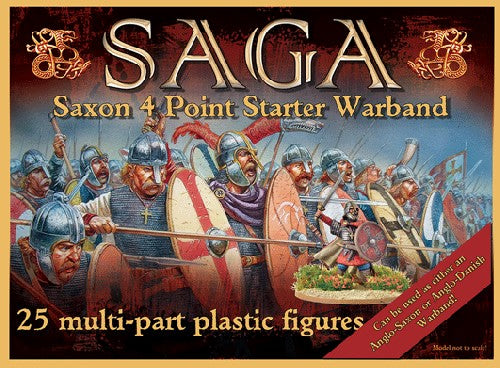 Anglo-Dane/Saxon plastic 4 Point Warband