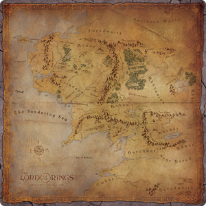 Journeys in Middle Earth Playmat