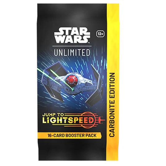 Star Wars Unlimited: Jump to Lightspeed Carbonite Booster