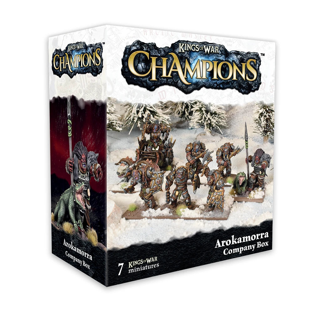 Kings of War Champions Aokamorra Company Box