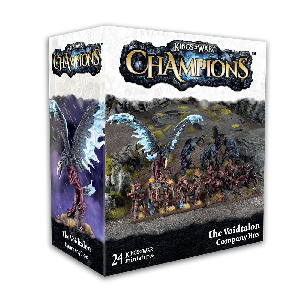 Kings of War Champions The Void Talon Company Box