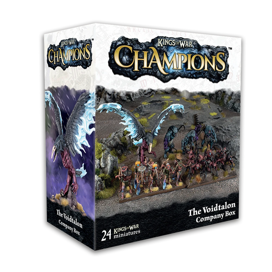 Kings of War Champions The Void Talon Company Box