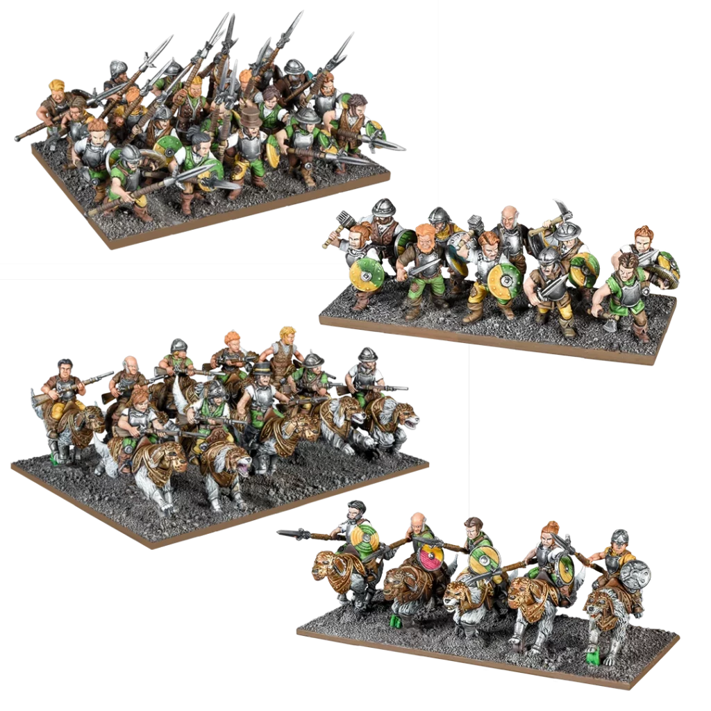 Kings of War Halflings Muster Battle Group
