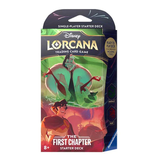 Disney Lorcana Starter Deck – Cruella De Vil & Aladdin