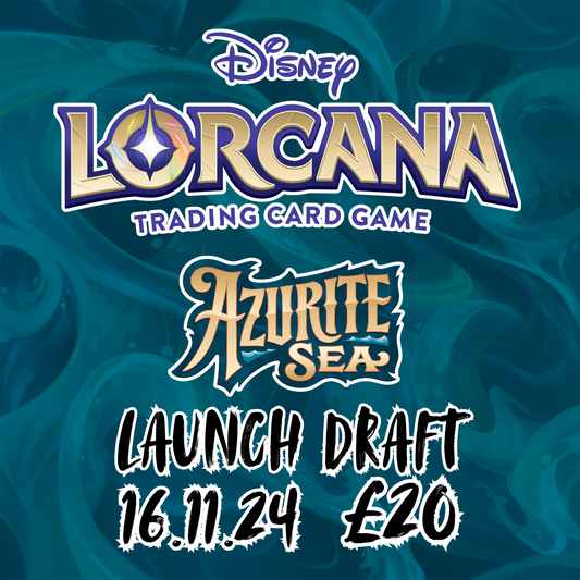 16.11.24 Lorcana Azurite Sea Launch Draft Ticket