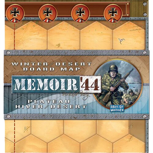 Memoir 44: Winter Desert Board Map