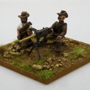 Maxim Gun and Crew