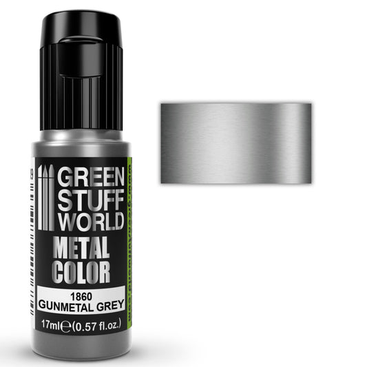 Metallic - Gunmetal Grey 17ml