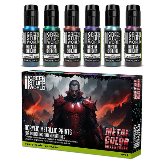 Metallic Paints Set - Colours