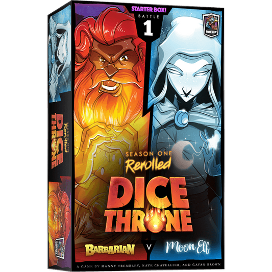 Dice Throne Season One: Rerolled 1: Barbarian vs. Moon Elf