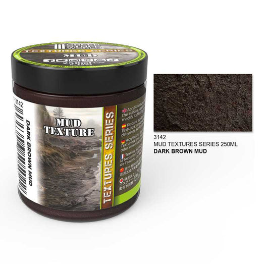 Dark Brown Mud Texture 250ml
