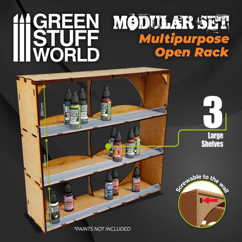 Pmdf Rack MDF Multipurpose Open Rack – Entoyment Wargaming and Hobby Centre