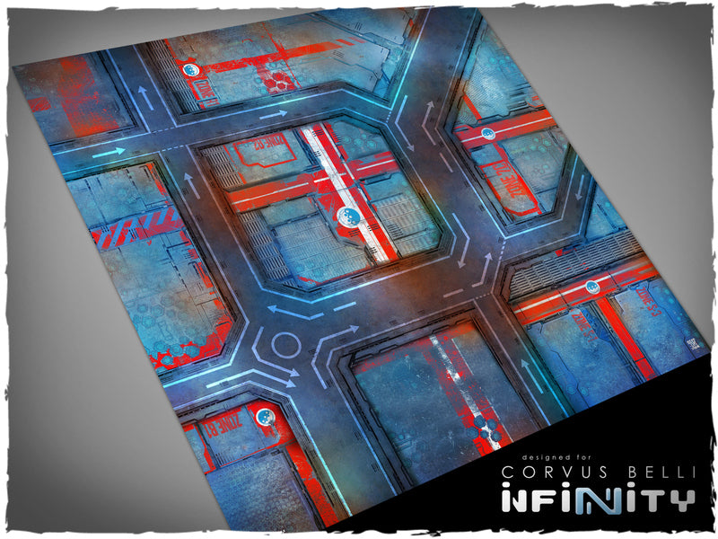 Infinity Pan-Oceania 4 x 4 Mat – Entoyment Wargaming and Hobby Centre