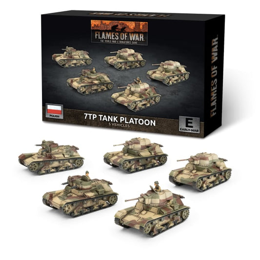 PBX11 7TP Tank Platoon (x5 plastic)