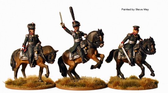 Russian Napoleonic Mounted Field Officers