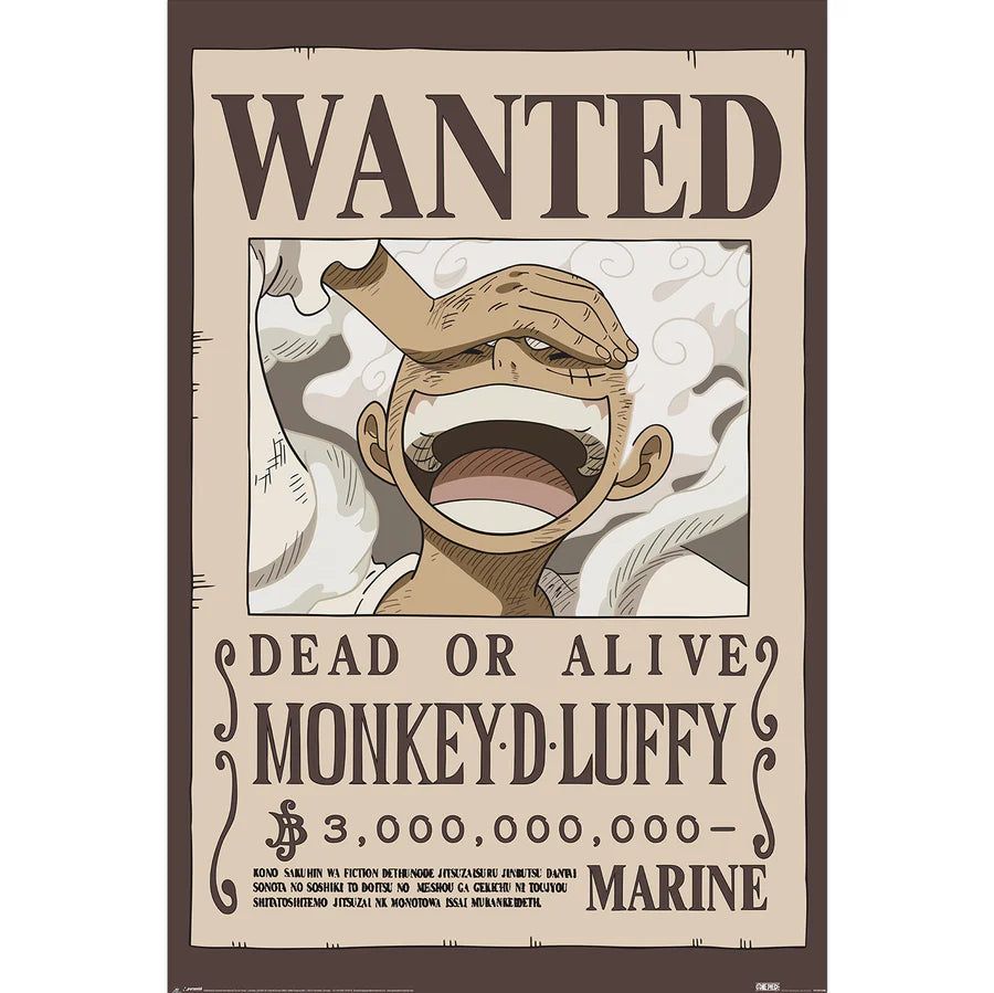 One Piece (Wanted Luffy) Maxi Poster