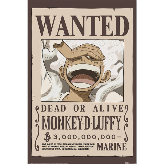 One Piece (Wanted Luffy) Maxi Poster