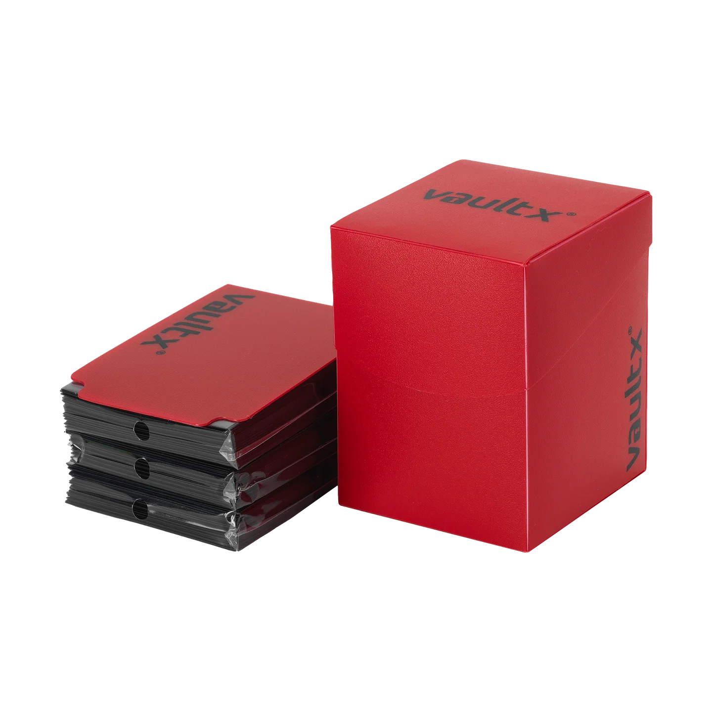 Large Deck Box 100+ Red with 150 Sleeves