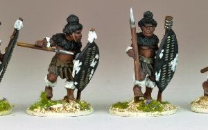 Matabele Warriors In Full Regalia (Insunga)