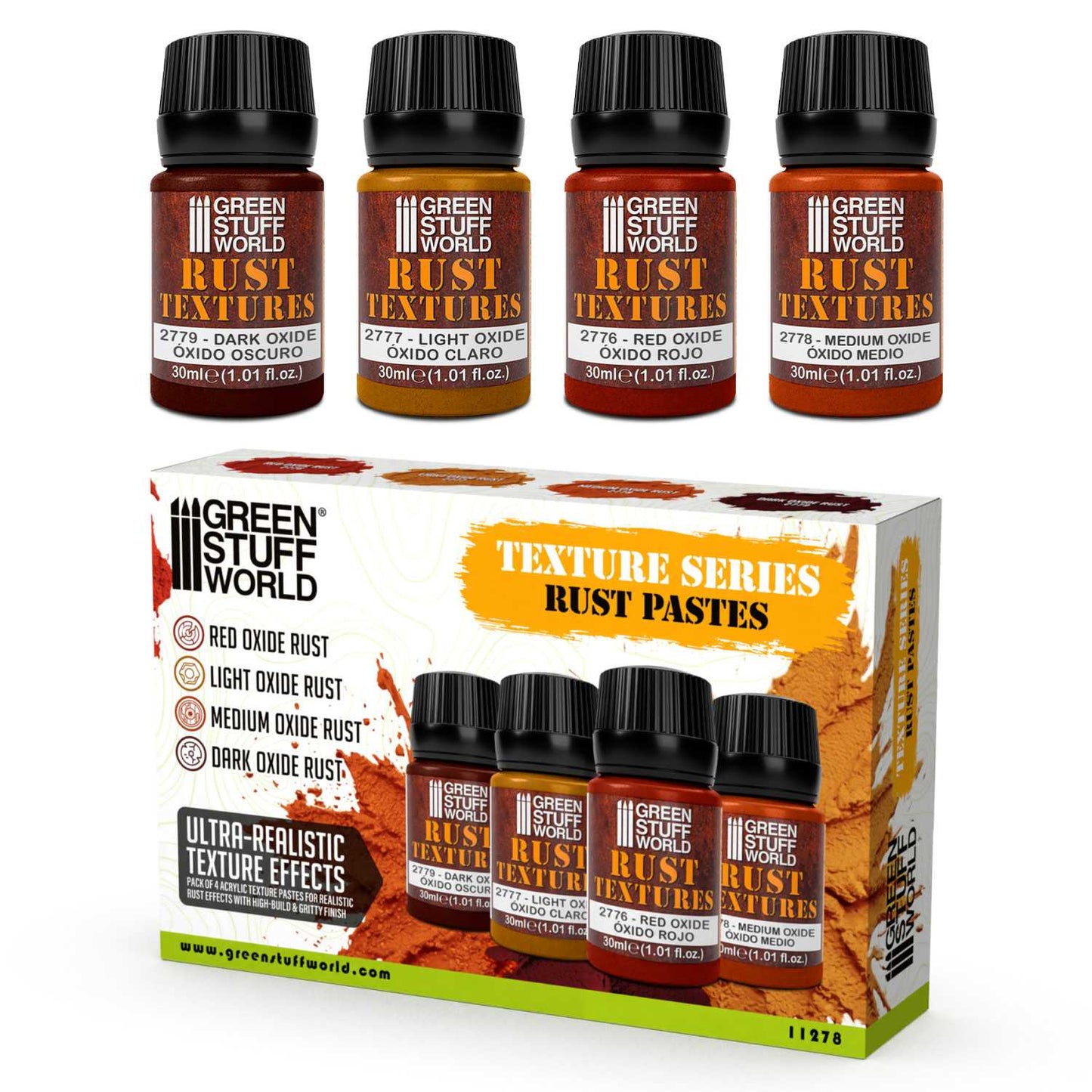 Rust Textures Set 30ml