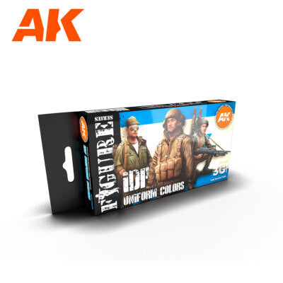 AK11631 IDF Uniform Colors Paint Set