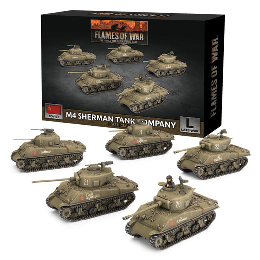 SBX84: M4 Sherman Tank Company