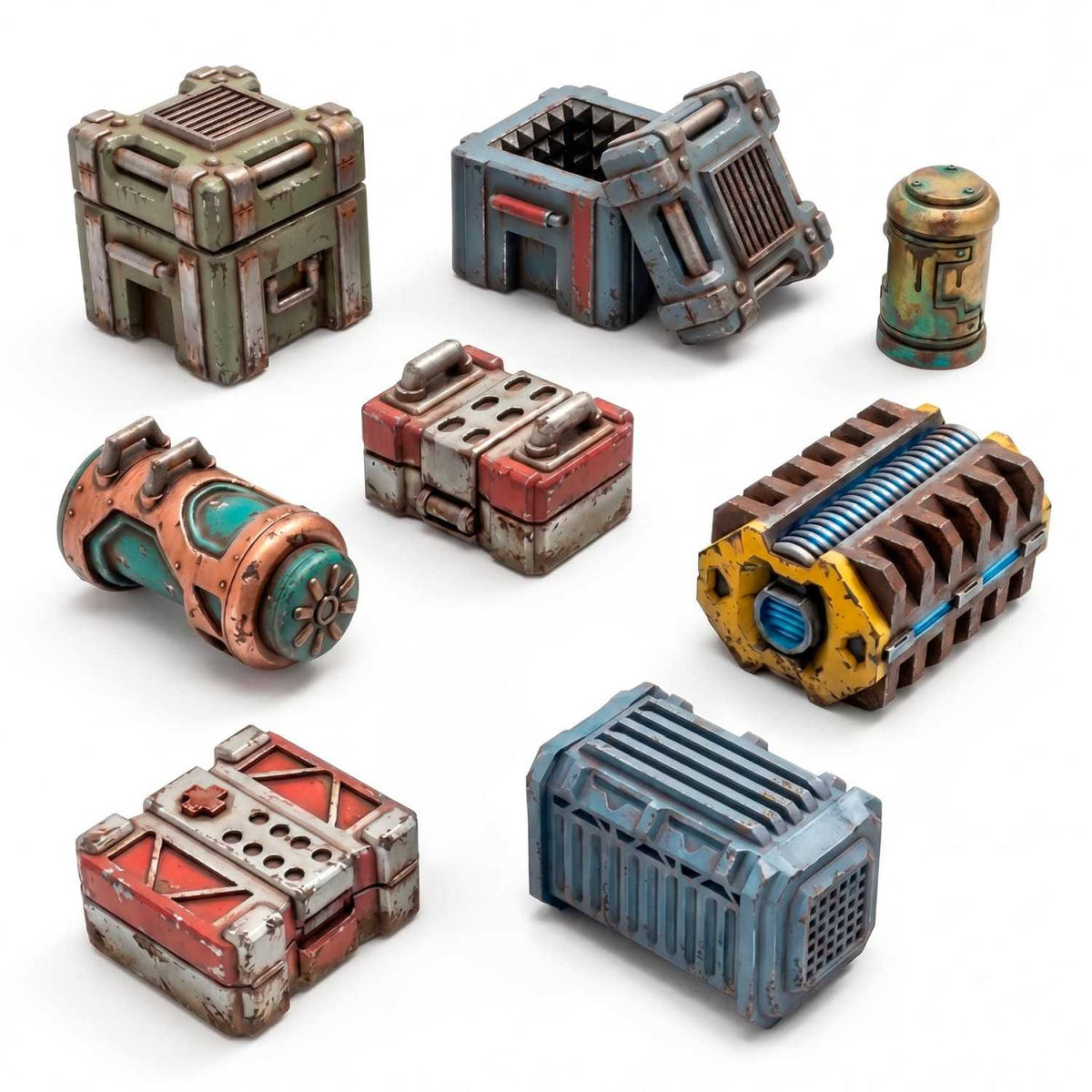 3D Printed: Sci-Fi Crates