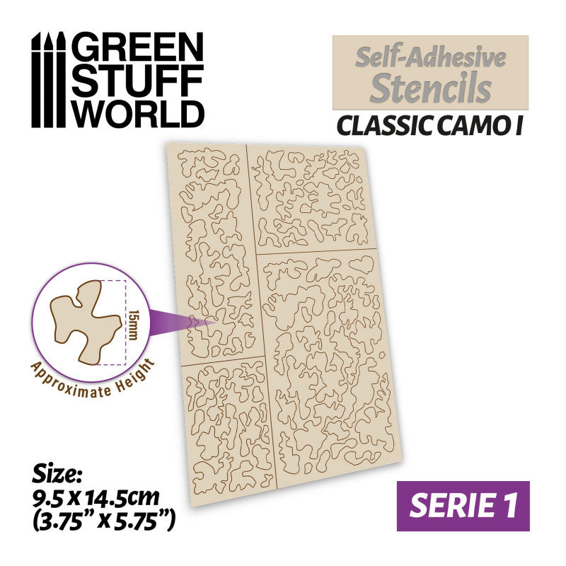 Stencils - Classic Camo I