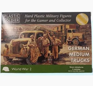 15mm German Medium Trucks