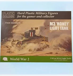 15mm M3 Honey Light Tank