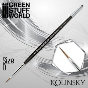 Silver Series Kolinsky Size 0