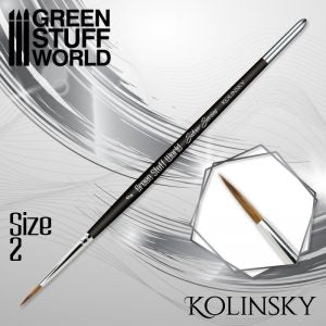 Silver Series Kolinsky Size 2