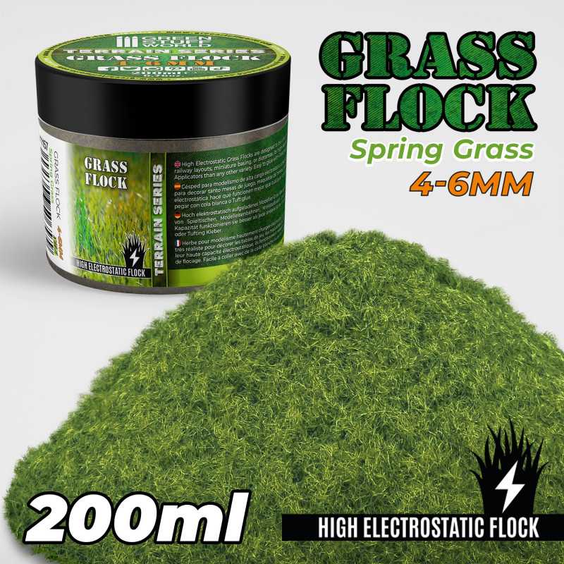 Grass Flock: Spring Grass 4-6mm (200ml)