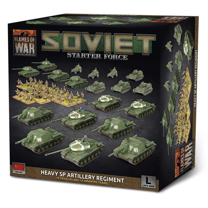 SUAB17: Soviet Heavy SP Artillery Regiment Starter Force