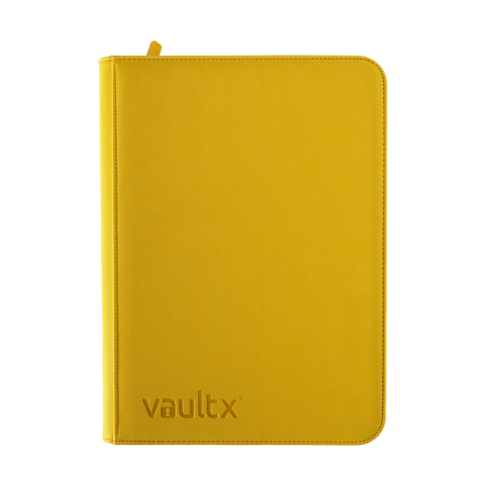 9-Pocket Exo-Tec® Zip Binder - Sunrise Yellow