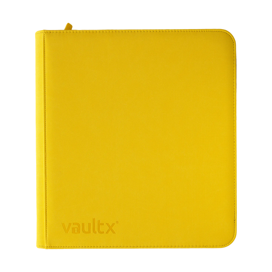 12-Pocket Exo-Tec® Zip Binder - Sunrise Yellow