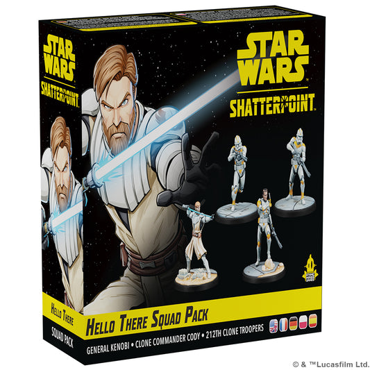 Star Wars Shatterpoint: Hello There - General Kenobi Squad Pack