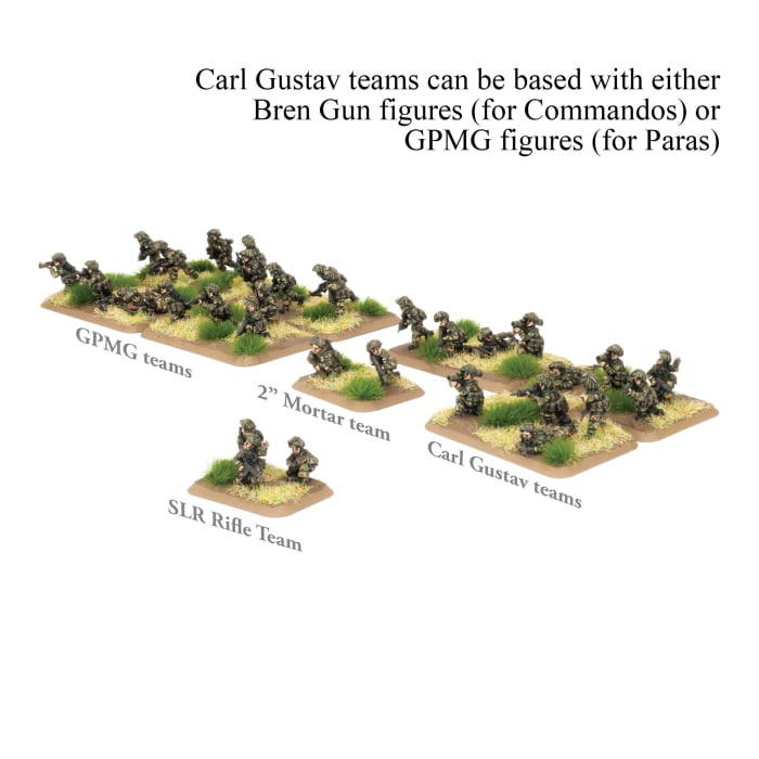 TBR712 Commando / Parachute Troop (x40 figs)